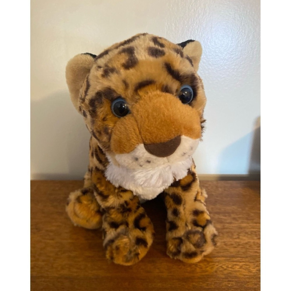Wild Republic Cheetah Leopard Plush Baby Cub Spotted Cat 11"